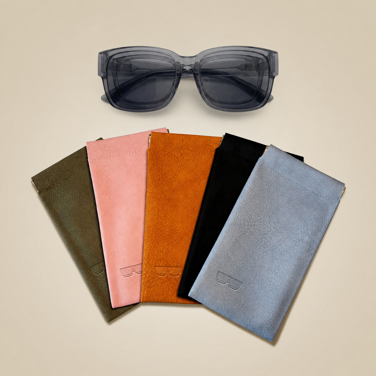 leather travel pouch