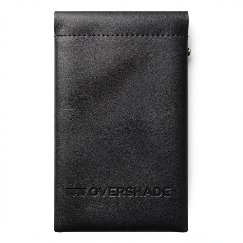 leather travel pouch