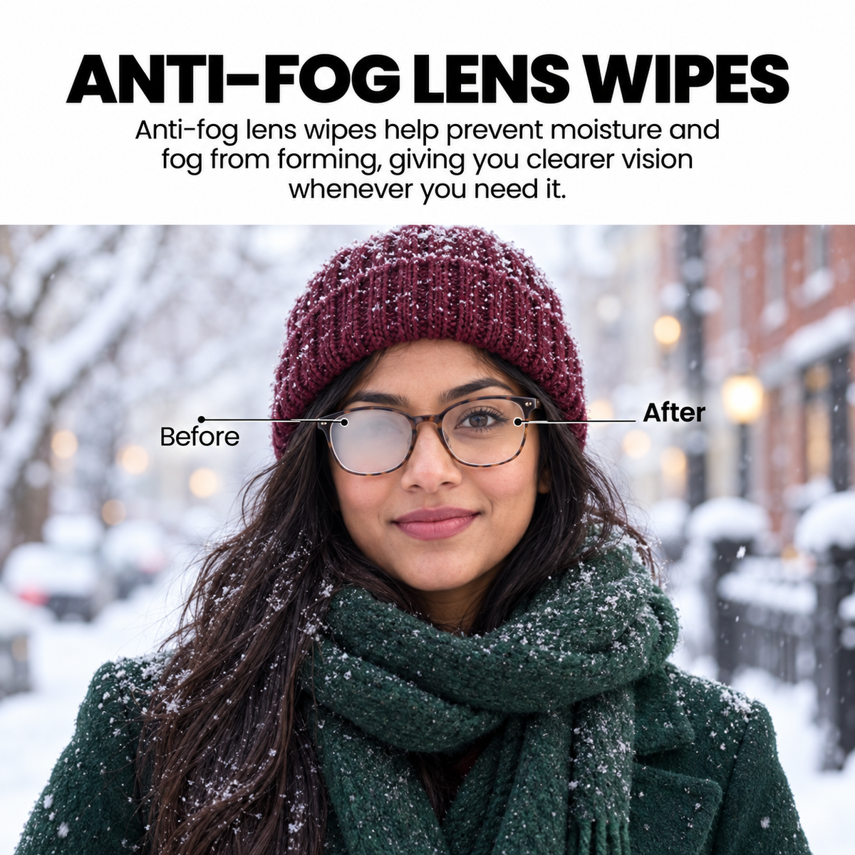 anti fog wipes 20 pack